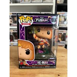 Funko Fusion He-Man Pop #1006 Game MOTU Masters Universe Gaming Animation Retro